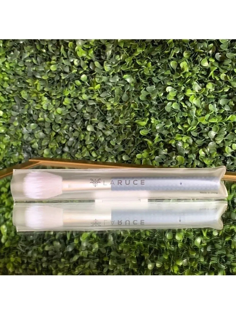 LARUCE Duo Fibre Brush LR316 LR 316 Denim | NEW | Duo Fiber Stippling Brush